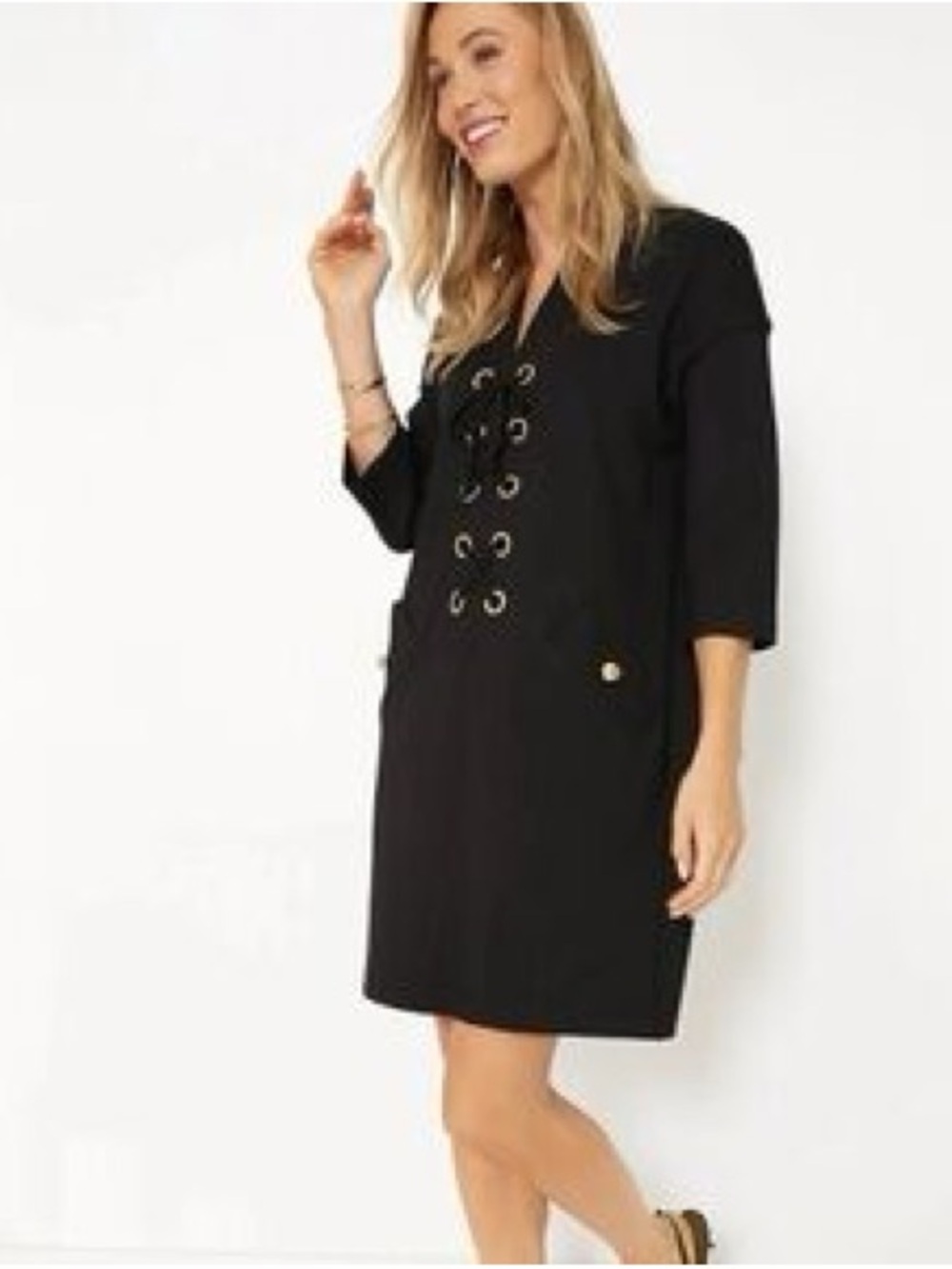 S26 Tuckernuck Black Ellington Dress